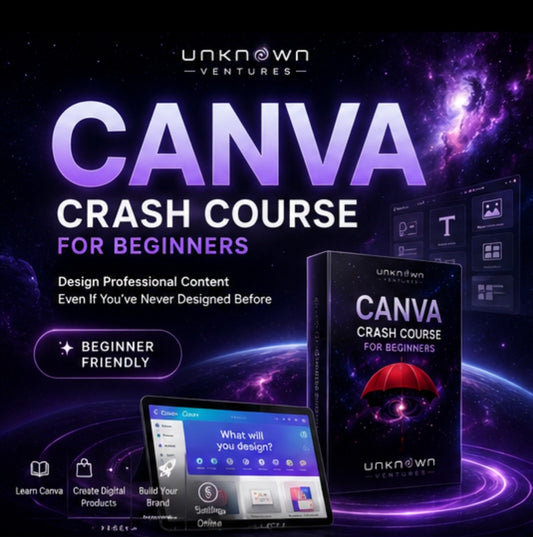 CANVA - Crash Course for Beginners