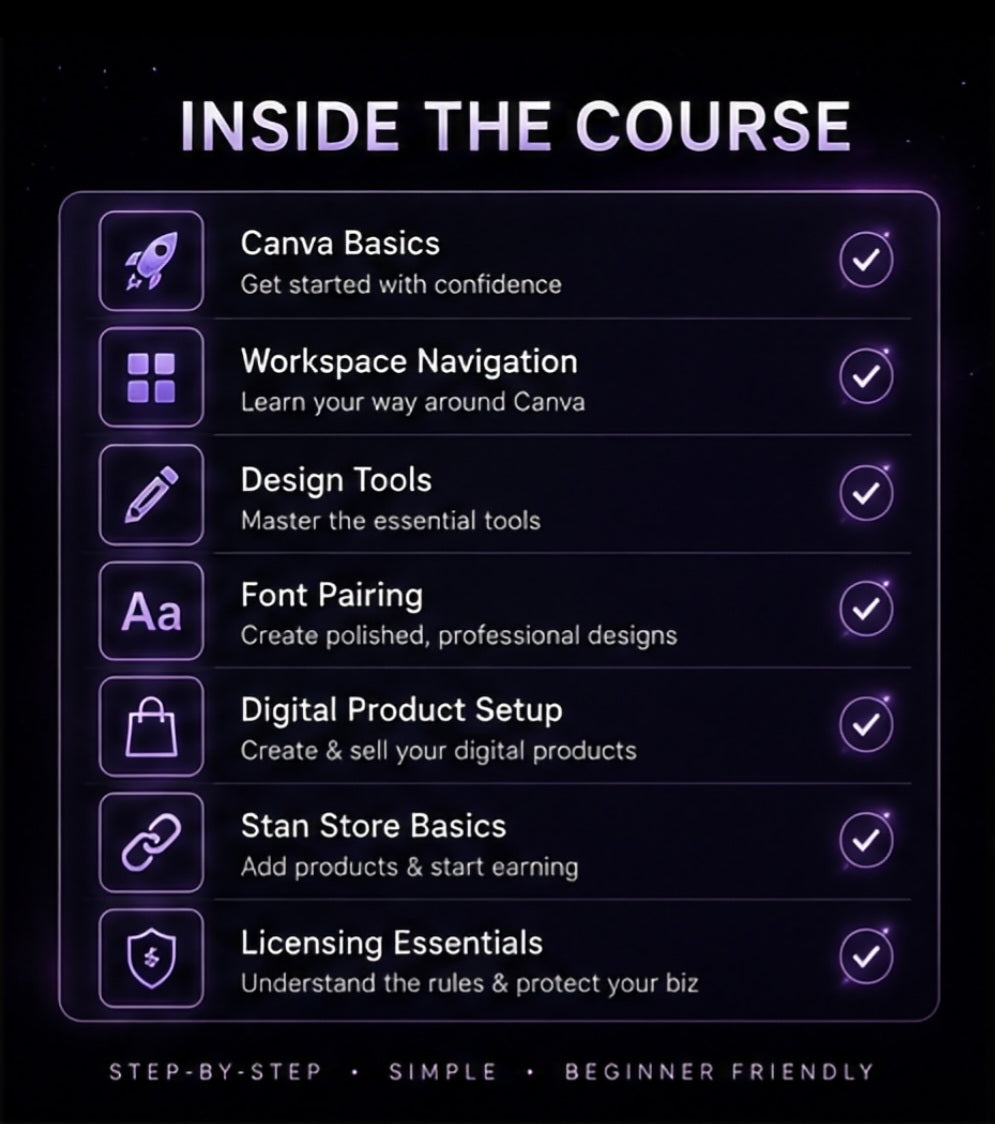 CANVA - Crash Course for Beginners